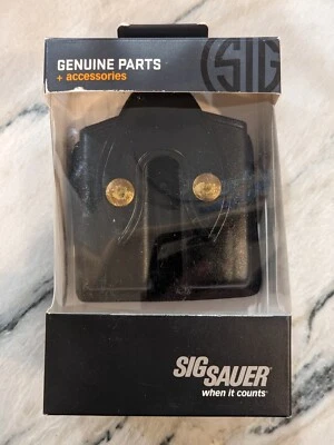New Sig Sauer Leather Double Mag Pouch US Made Tex Shoemaker DEC P320 OEM Brass