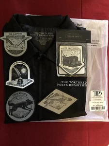 Taylor Swift TTPD Tortured Poets Department L Large jacket Complete 6 Patch Set - Picture 1 of 9