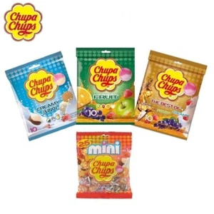 Chupa Chups Piruletas Surtido Cola Fruta Sabores Cremosos Piezas - Imagen 1 de 7