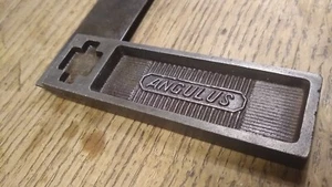 Angulus Tischlerwinkel 90° Grad Metall Stahl gravierte Zahlen / Markierungen - Bild 1 von 9