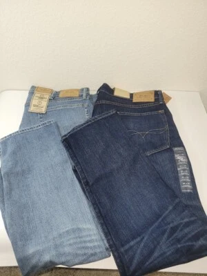 NWT Polo Ralph Lauren PACKSIDE ACTIVE Taper Performance Denim Jeans Blue 0024 - Image 1 of 2
