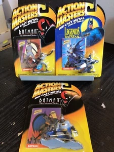 3 ACTION MASTERS METAL PRESSOFUSO CATWOMAN BATMAN LEGENDS KENNER ANIMATO 1994 - Foto 1 di 7