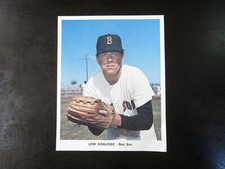 1972 Lew Krausse 8-3/4 x 7 Boston Red Sox Team Issue Photo