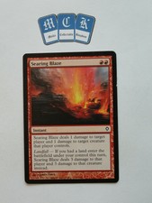Searing Blaze X1 Worldwake *EX/VG* Magic the Gathering MTG! R