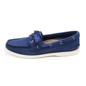 Women's SPERRY Top Sider Authentic Original A/O 2-Eye Boat Shoes Slip-On Suede - Picture 1 of 7