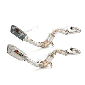 Exhaust System Header Mid Tail Pipe Modified For DUKE 250 390 RC390 2017-2020 - Picture 1 of 13
