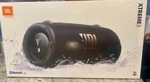 JBL XTREME 3 Portable Wireless Waterproof Speaker w/Strap, Black, NEW in box! - Picture 1 of 5