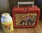 Vintage 1983 Fame Tv Show Plastic School Lunchbox W / Thermos 1980s Lunch Pail