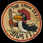 US Army The Crow Sez Jam It Patch S-13