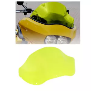 13" Green Motorcycle Windshield Windscreen For Harley Road Glide 1998-2013 11 12 - Picture 1 of 6