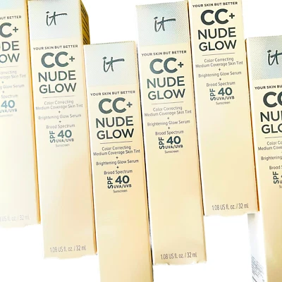 IT COSMETICS CC+ NUDE GLOW CREAM w/ SPF40 (NWB/Choose Shade/Exp....see below) - Image 1 of 2