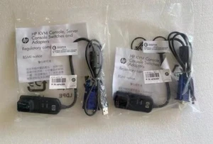 HP 748740-001 KVM USB INTERFACE ADAPTER CABLE AF628A 520-916-501 - Picture 1 of 2