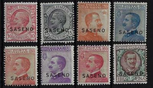 1923 colonie italiane Saseno francobolli d'Italia del 1901-22 MNH** - Imagen 1 de 1