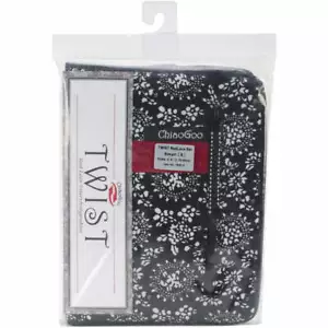 ChiaoGoo Twist Red Lace IC 5" Circular Knitting Needles Small Set (2.75-5.00mm) - Picture 1 of 4
