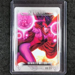 2024 Marvel Masterpieces Nahuel Grego SCARLET WITCH Metallurgy 8/25 #83 - Picture 1 of 1