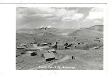 RPPC ~ Birdseye View SOUTH PASS CITY, WYOMING ~ Fremont County ~ REAL PHOTO CARD