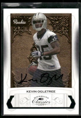 #211 Kevin Ogletree White Jersey 2009 Donruss Classics #/999 Rookie White Jersey - Image 1 of 2