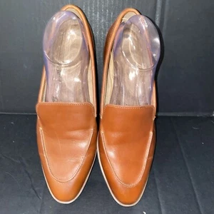 Aerosoles tan leather loafers comfortable size 9 new - Picture 1 of 6