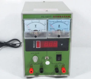 1501T DC Power Supply, Mobile Phone Repair DC Power Supply 15V 1A Adjustable - Picture 1 of 5