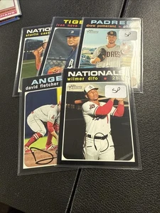 (5) Different 2020 Topps Heritage High Number SP 700s 400s Lot - Picture 1 of 2