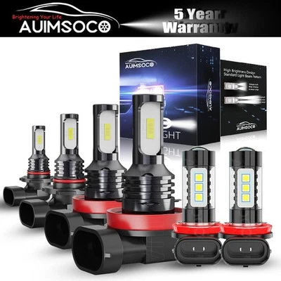 Faros LED y faros antiniebla 6000 k para Chevrolet Trax 2015 2016 2017 2018 Foto 1 de 4