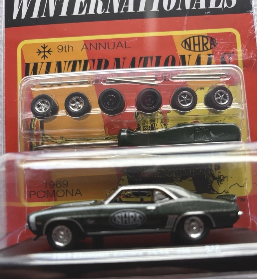 Chevrolet Camaro 1969 escala SS/RS 396 máquinas 1/64 M2 ruedas automáticas R12 NHRA  Foto 1 de 4