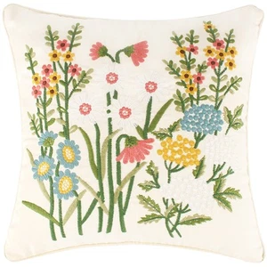 Cuscino ricamato fiori Viviana - Levtex Home - Foto 1 di 4
