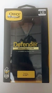 OtterBox Defender Rugged Hard Case w/Holster Belt Clip For LG G6 (Black) NEW - Picture 1 of 2