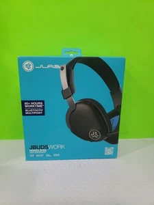 JLab JBuds Work Wireless Headset w/ Mic, Over Ear Wired or Wireless 60+ Playtime - Picture 1 of 11
