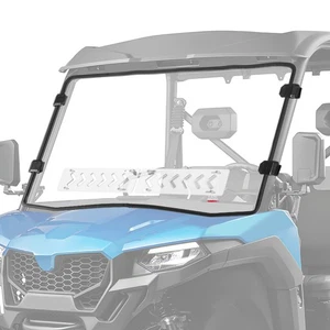 2-IN-1 Vented Front Full Windshield For CFMOTO UForce 600 2021-2025/ 800XL 2025 - Picture 1 of 9