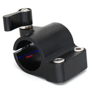 19mm Rod Adapter Clamp M3 Screw Fixed For ARRI Wireless Focus Motor Guide Rail - Picture 1 of 8