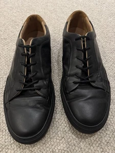 Oliver Sweeney Men's Casual Navy Leather Trainers Lace-Up UK9/US10/EU43 - Picture 1 of 6