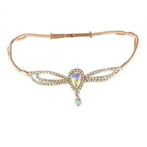 Rhinestone Belly Dance Headdresses Bellydance Accessories for Festival Party - Picture 1 of 5