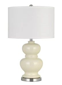 Cal Lighting BO-2884TB-2 Bergamo 2 Light 27" Tall Buffet Table - Off White - Picture 1 of 3