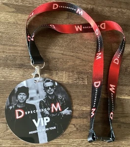 DEPECHE MODE Memento Mori Tour Pass Lanyard VIP Only - Bild 1 von 4