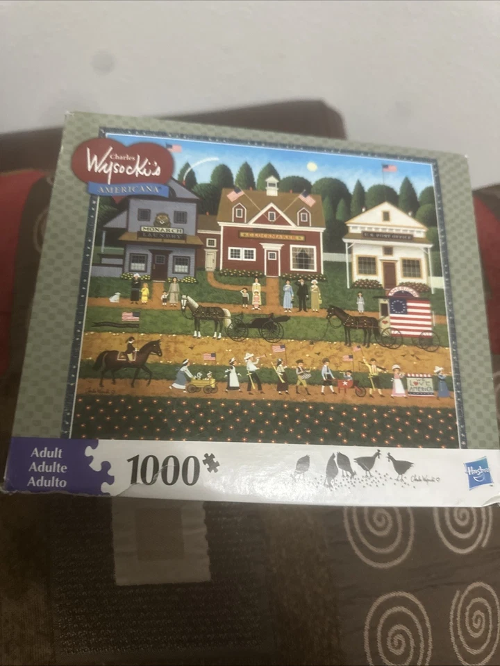 Charles Wysocki 1000 Young Patriots 2009 July 4th Clockmaker Post Office Laundry