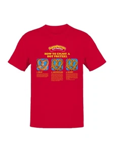 Camiseta para hombre Super Pretzel Hot Pretzel Enjoyment con licencia oficial - Imagen 1 de 6