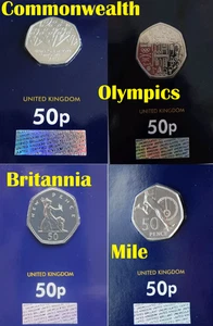UK coin card 2019 2020 Birmingham Commonwealth Team GB Olympics Mile Britannia - Picture 1 of 10