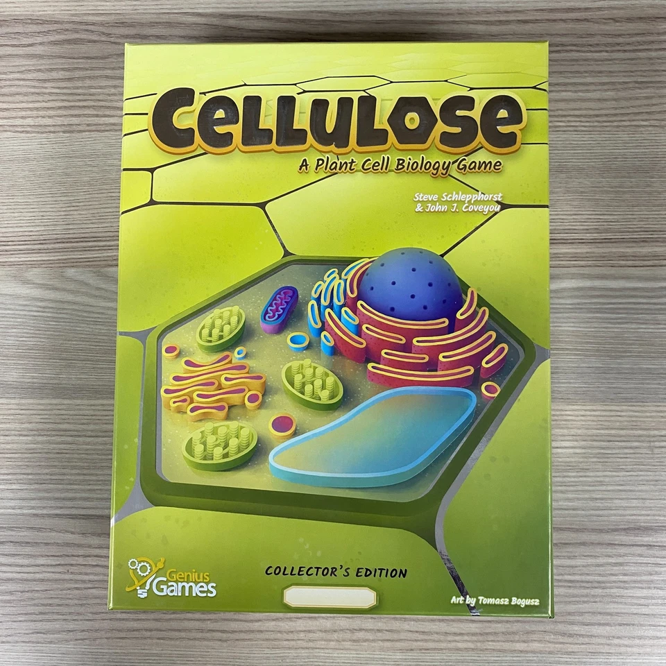 Cellulose A Plante Cellule Biologie Jeu Démarrage Board Jeu COLLECTION Édition - Photo 1/4