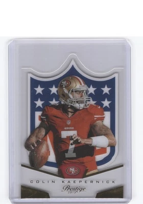 2013 Panini Prestige #20 Colin Kaepernick NFL Shield - Image 1 of 2