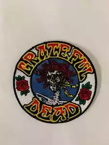 GRATEFUL DEAD BERTHA KREIS LOGO GEWEBT AUFNÄHEN ODER AUFBÜGELN PATCH OFFIZIELL - Bild 1 von 7