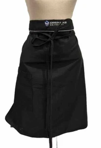 Cintas Johnson & Wales University logo black waist apron - Picture 1 of 5