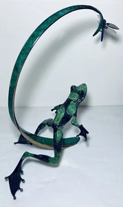 DRAGONFLY Bronze Frog Sculpture by Frogman Tim Cotterill BF35 Signed 183/2000 - Picture 1 of 19