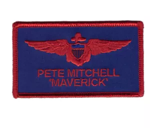Toppa costume pistola superiore Maverick Pete Michell per fissaggio a gancio marca VELCRO® - Foto 1 di 1