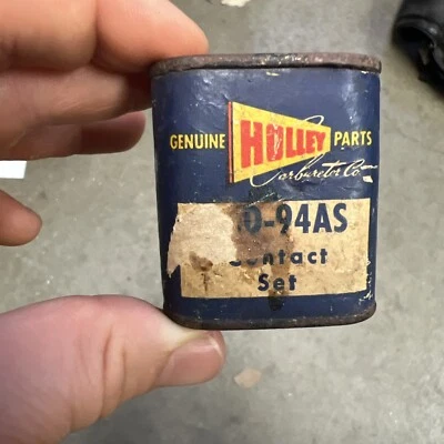 Vintage Antique 76D-94AS Holley Contact Point Set - Image 1 of 4