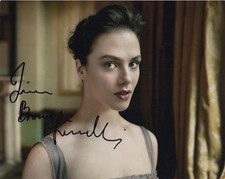Jessica Brown Findlay Sexy Autographed Signed 8x10 Photo COA AB39