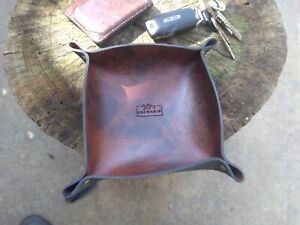 leather valet mens tray