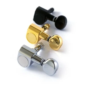 Sintonizadores de bloqueo para guitarras Stratocaster y Telecaster - cabezales de máquina GA05-LK - Imagen 1 de 9