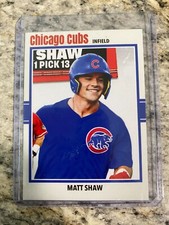 Matt Shaw 2023 1 pick 13 Baseball Card