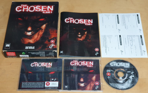 The Chosen Blood II 2 Big Box Version für PC CD-ROM selten & komplett in sehr gutem Zustand